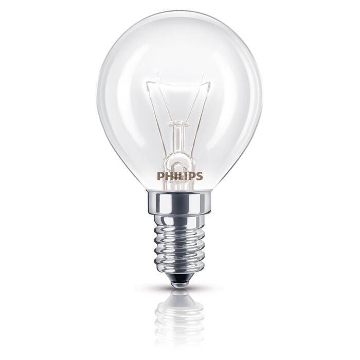 E14 40W Backofenlampe + Aufschraubhilfe für Lampenglasabdeckung 