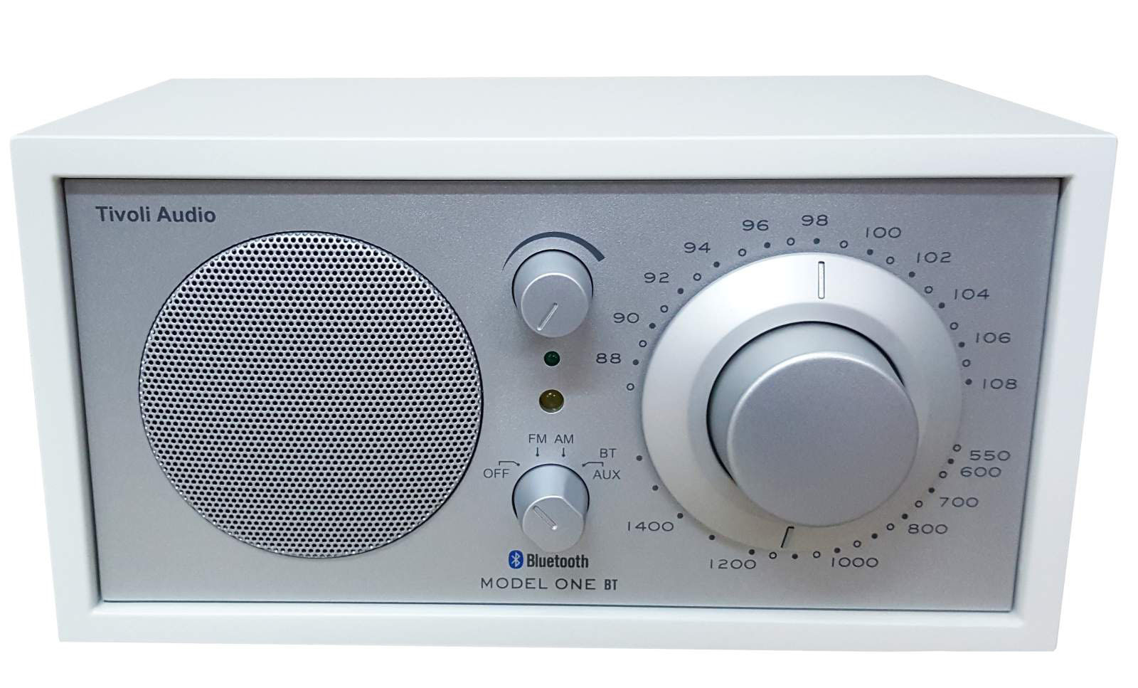 B-Ware Tivoli Audio ONE BT Radio mit Bluetooth Weiß/silber