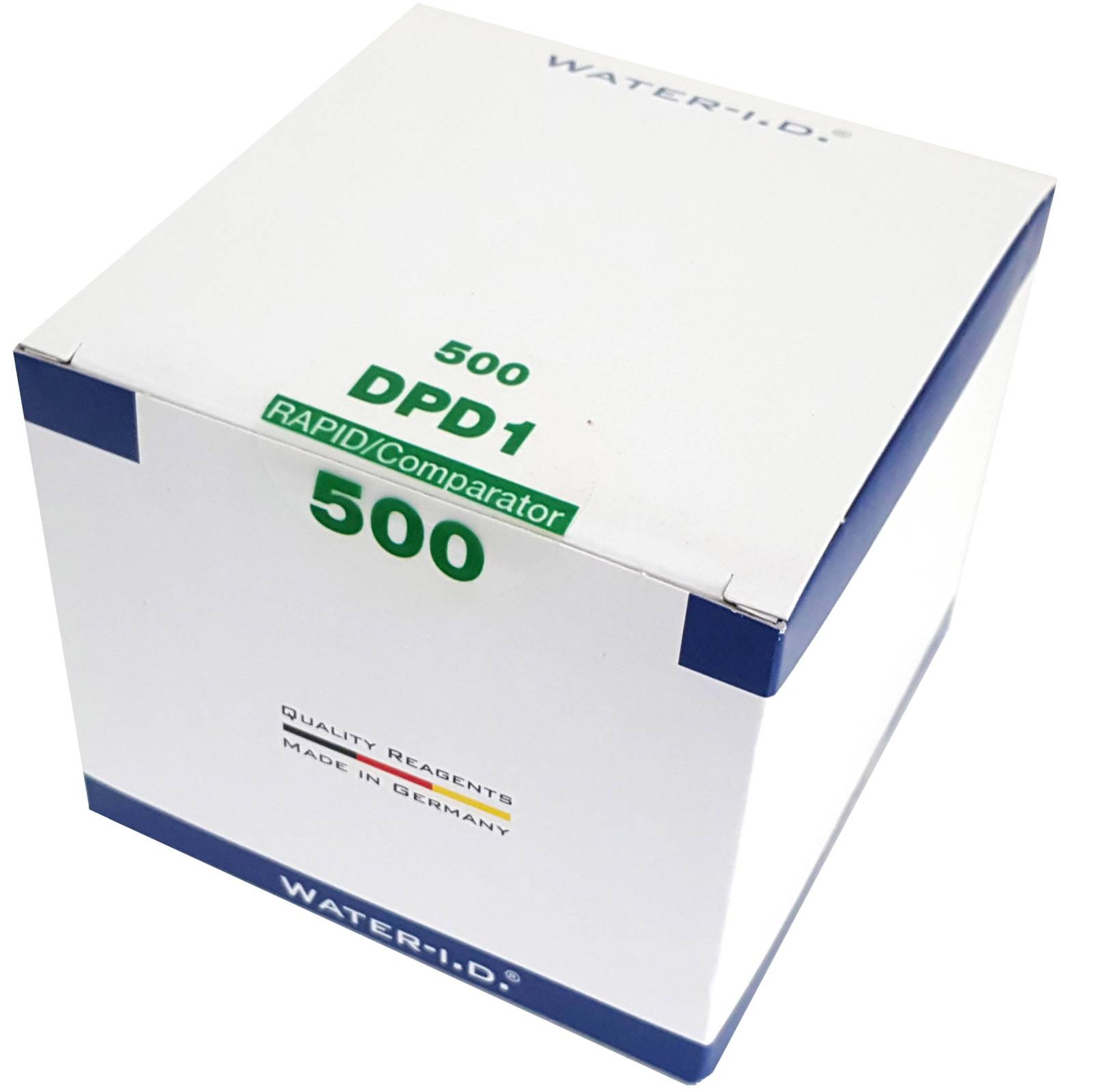 Test-Tabletten/Reagenzien DPD 1 (RAPID) zur Messung freies Chlor 500 Stück (50 Blister à 10 Stück)
