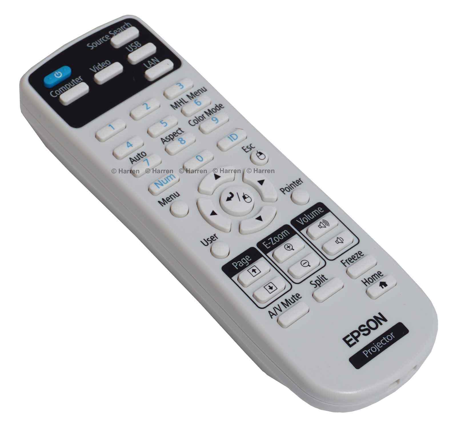 Original Epson Fernbedienung 215521 remote control 215572100 [neu] Projector