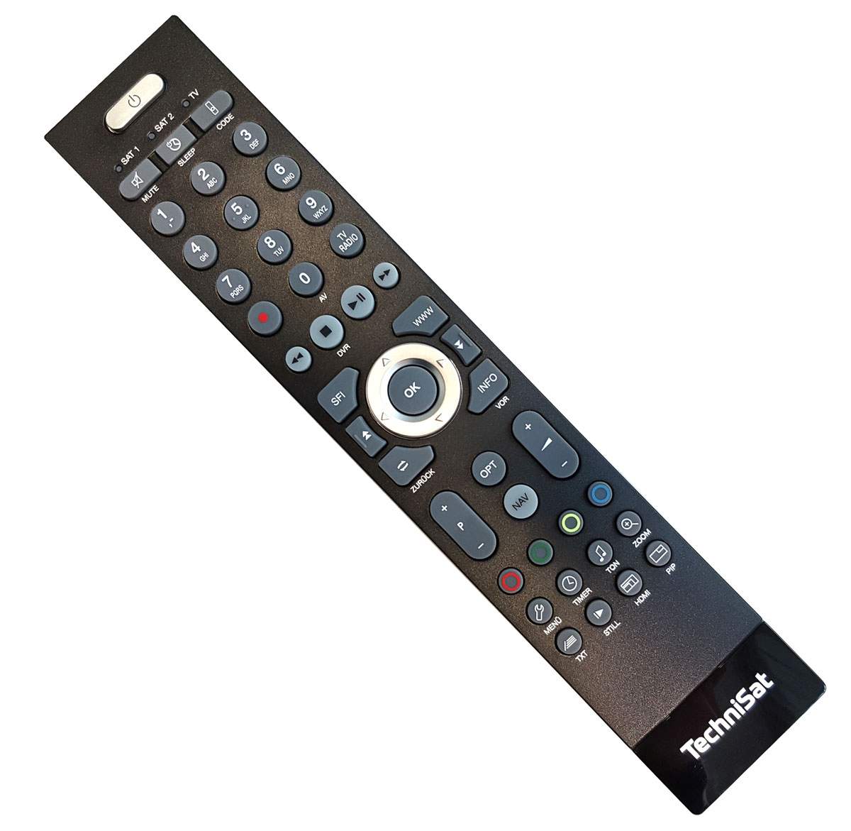 Original Technisat Fernbedienung DVR401 remote control TechniControl FBDVR401B