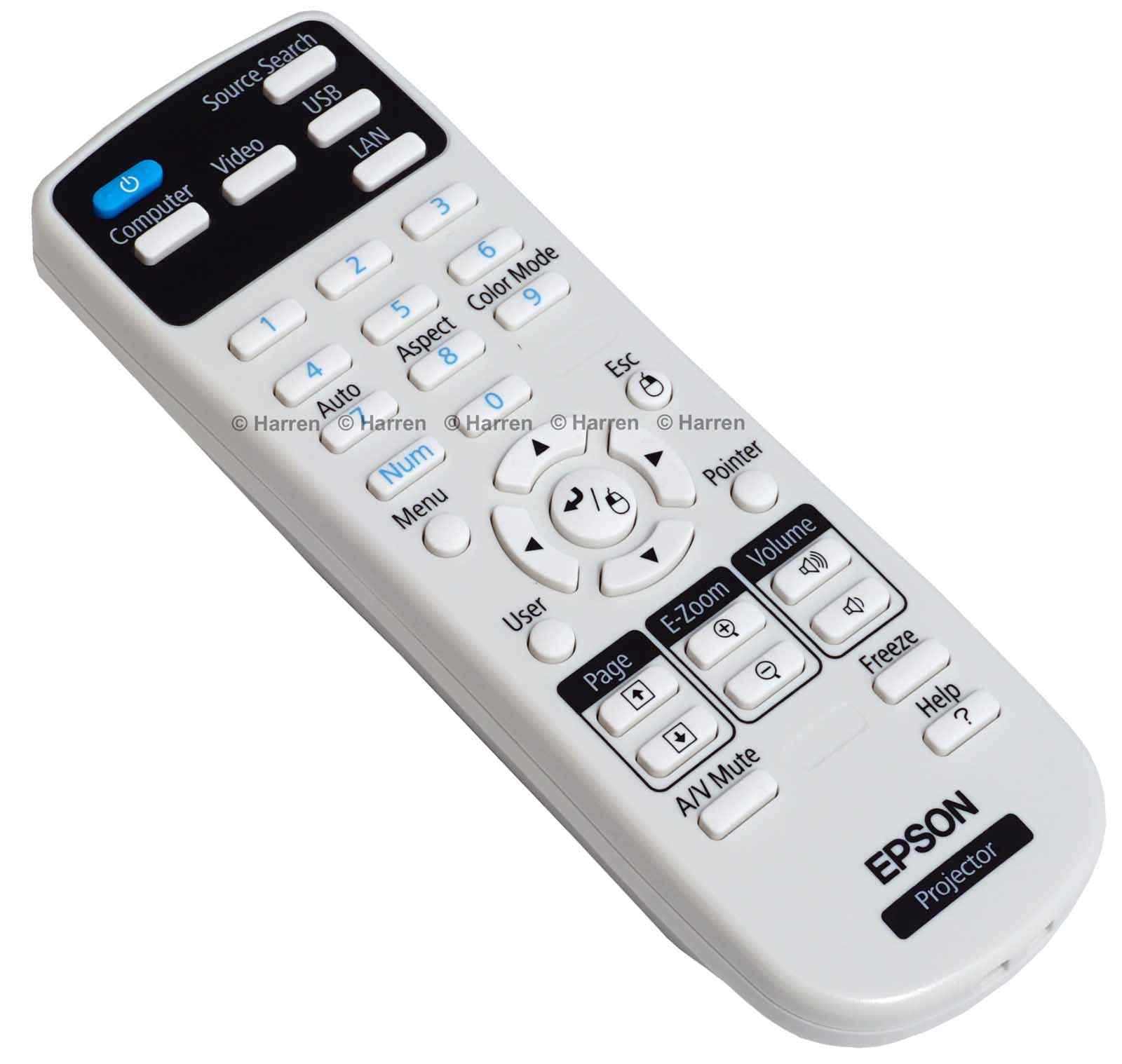 Original Epson Fernbedienung 1599176 remote control 159917600 [neu] Projector