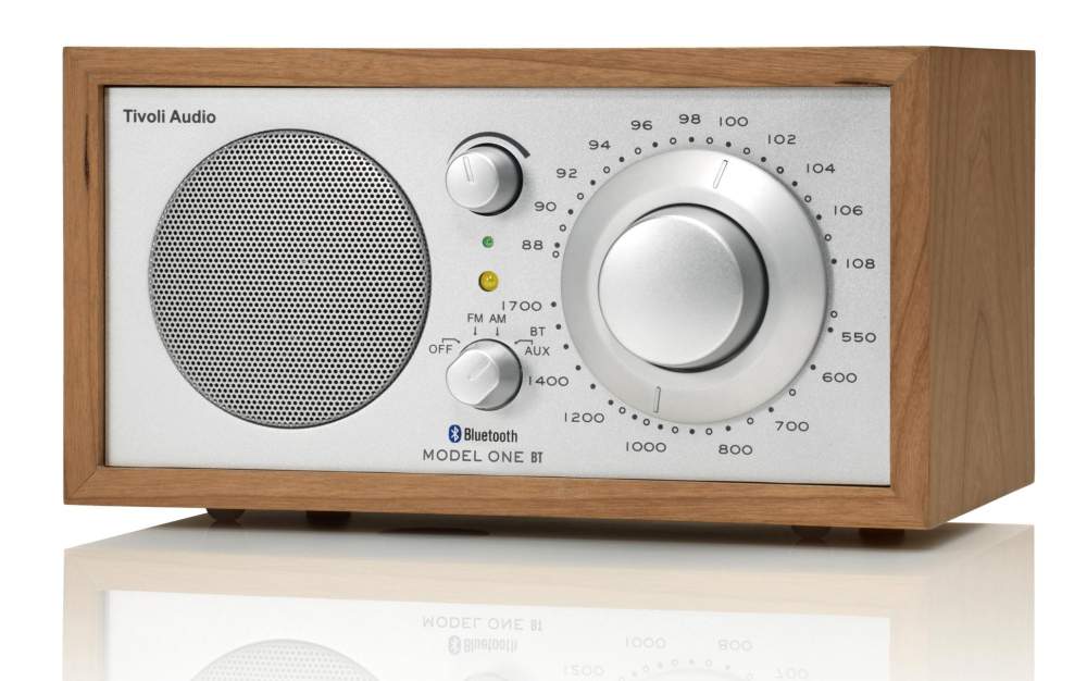 B-Ware - Tivoli Audio ONE BT Radio mit Bluetooth Kirsche/silber