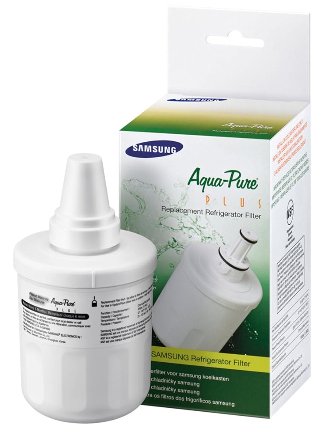 Original Samsung DA29-00003F Aqua-Pure Kühlschrank-Wasserfilter DA29-00003G Original Samsung DA29-00003F Aqua-Pure Kühlschrank-Wasserfilter DA29-00003G