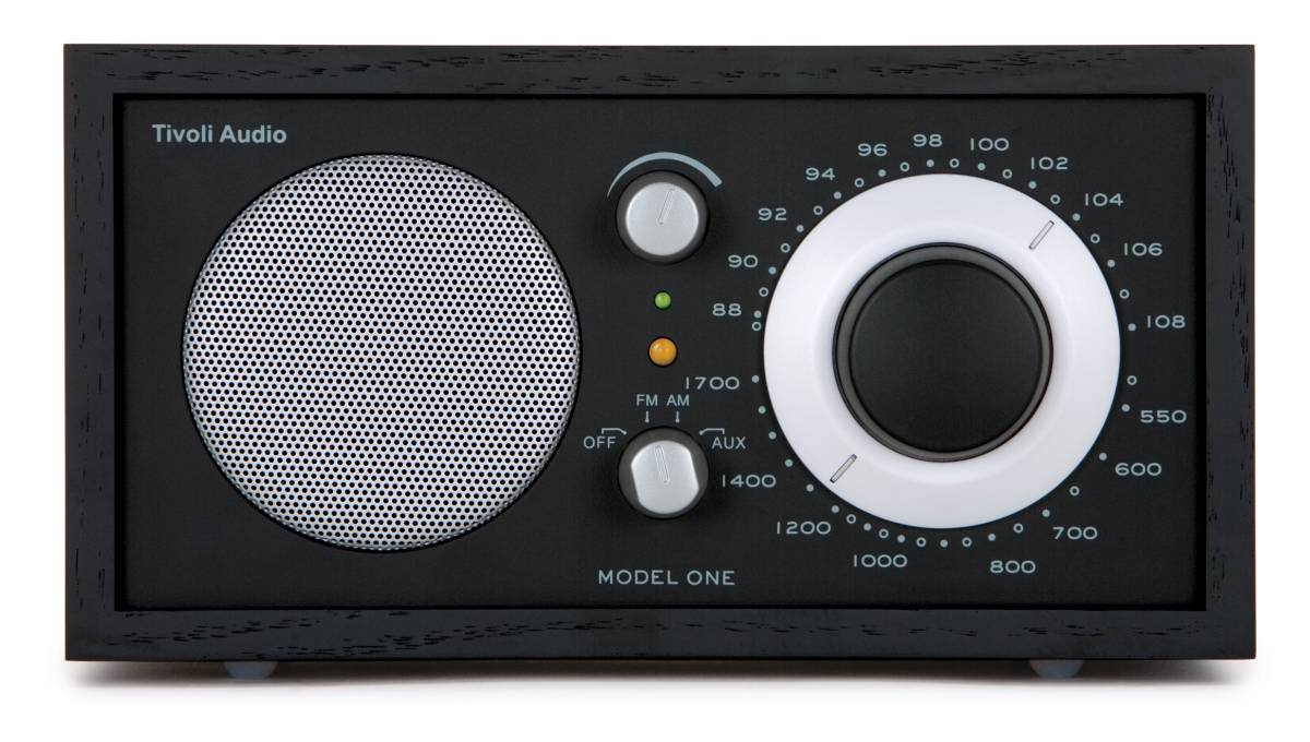 B-Ware - Verpackung beschädigt - Tivoli Audio Model ONE Radio Schwarz / schwarz silber