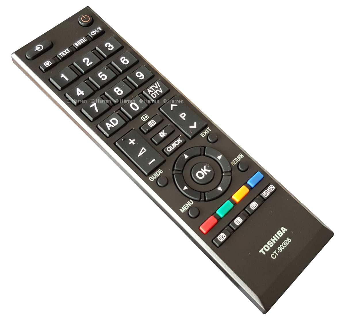 B-Ware (Kratzer) Original Toshiba Fernbedienung CT-90326 remote control
