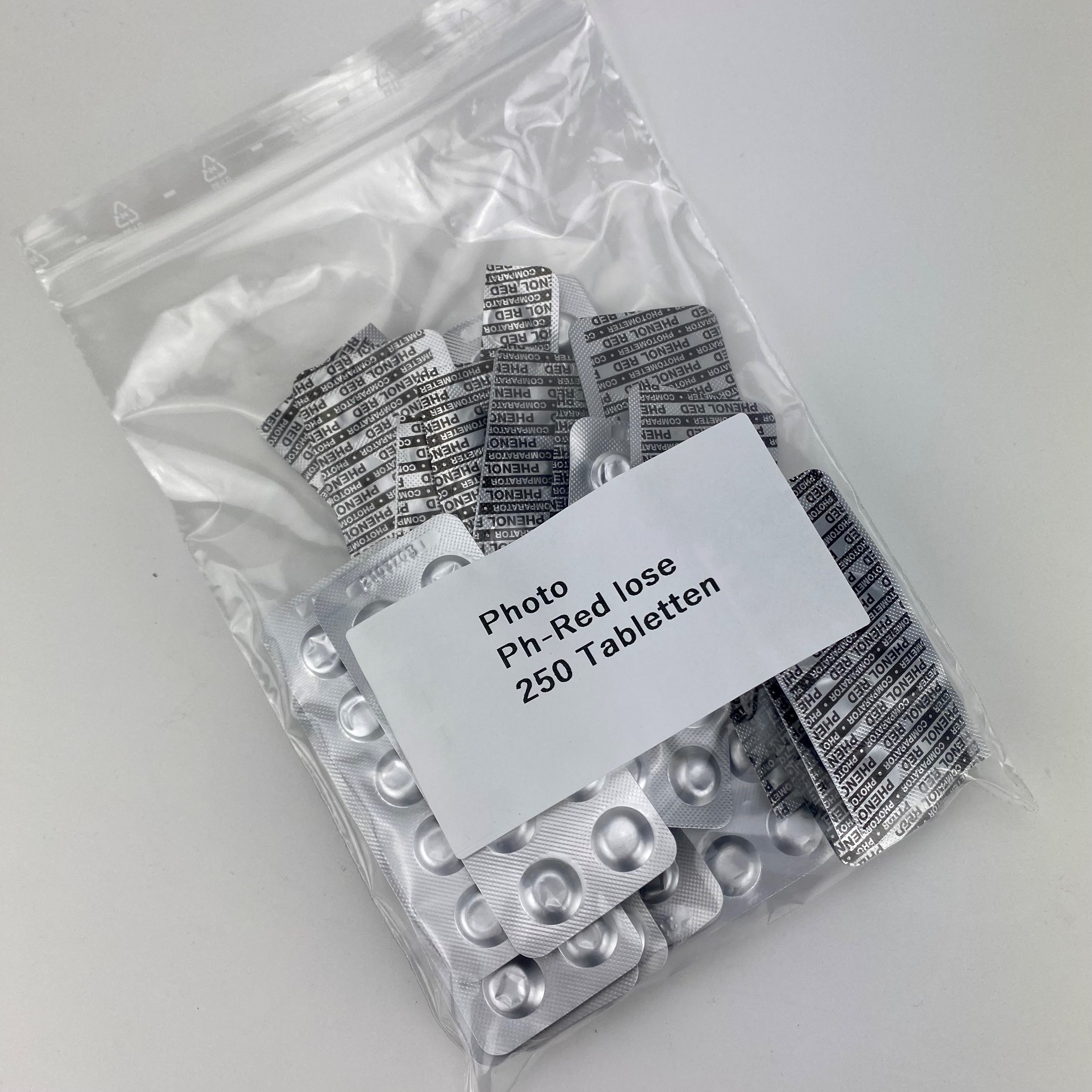 [lose Ware] Testtabletten für Photometer PhRed elektrischer Wassertester Made in Germany 250x